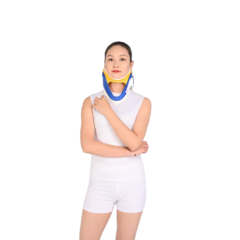 grey cervical collar